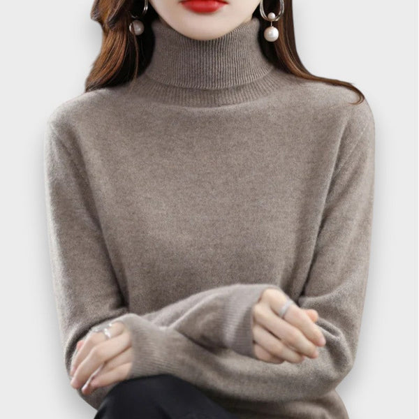 Zoey | Cashmere Roll Neck Jumper